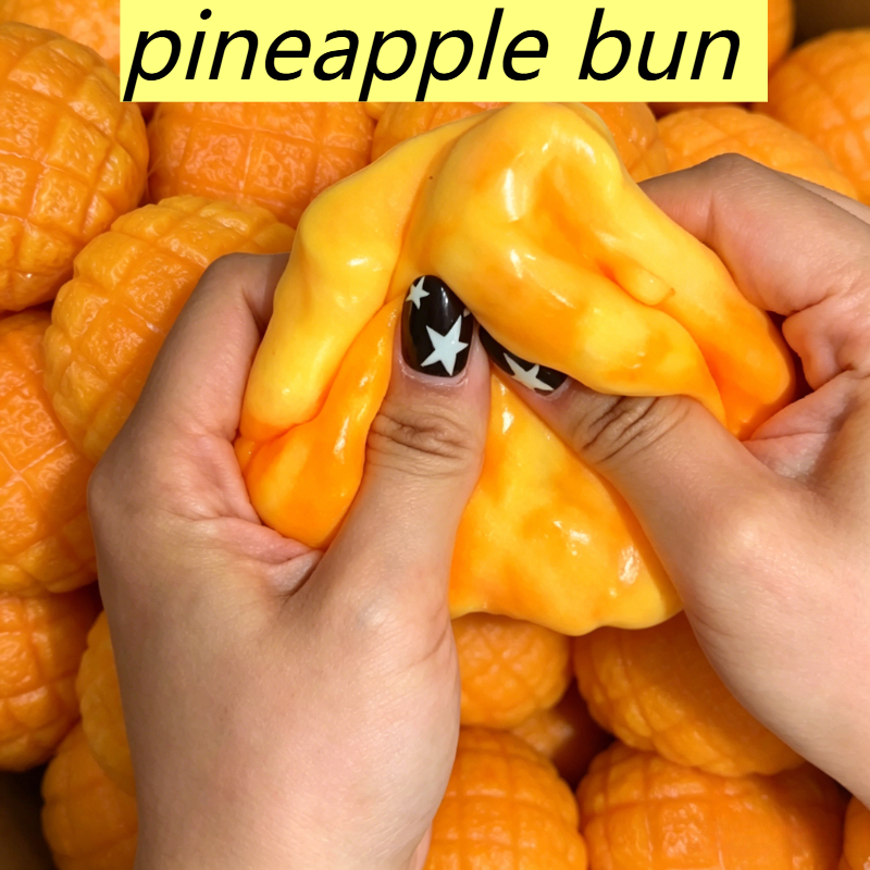 Wedding Yes - Food-Shaped Stress Ball Pineapple Bun Squishy