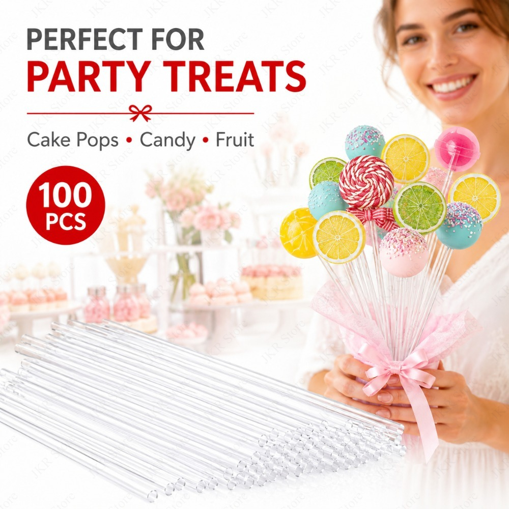 Acrylic Cake Stick Set Transpa - Wedding Day Supply Kit recension och pris