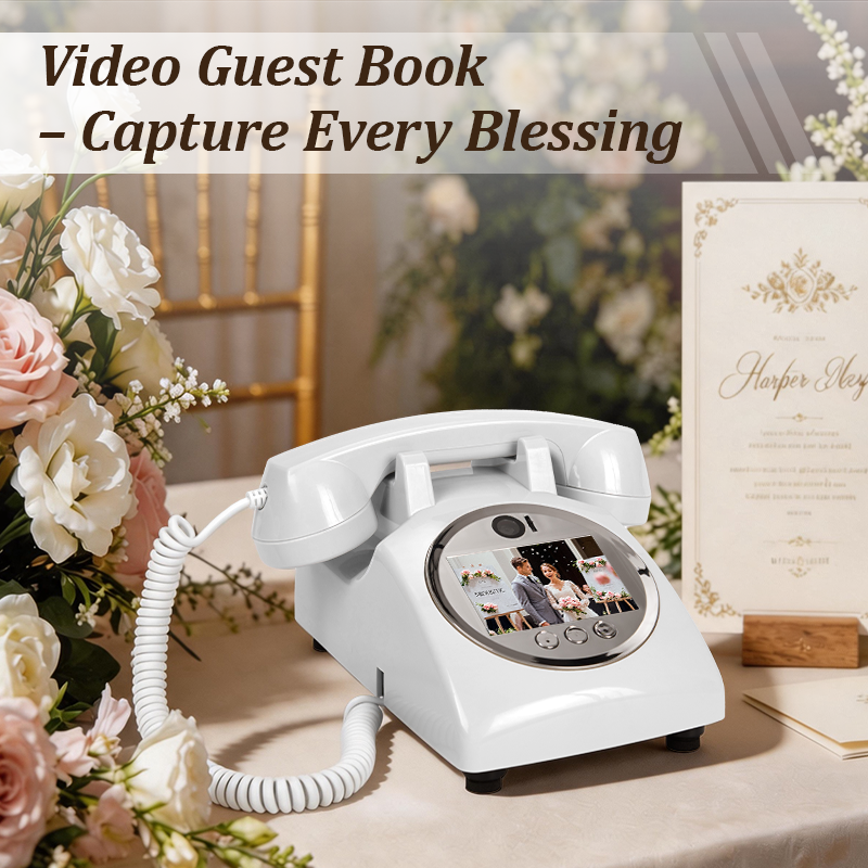 Audio Guestbook Wedding Phone  - Wedding Supply Rentals recension och pris