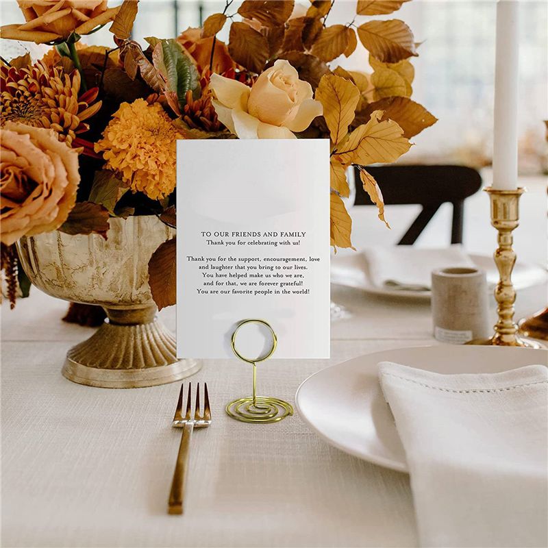 ABRB-Table Number Holders 60Pc - Table Number Gold recension och pris
