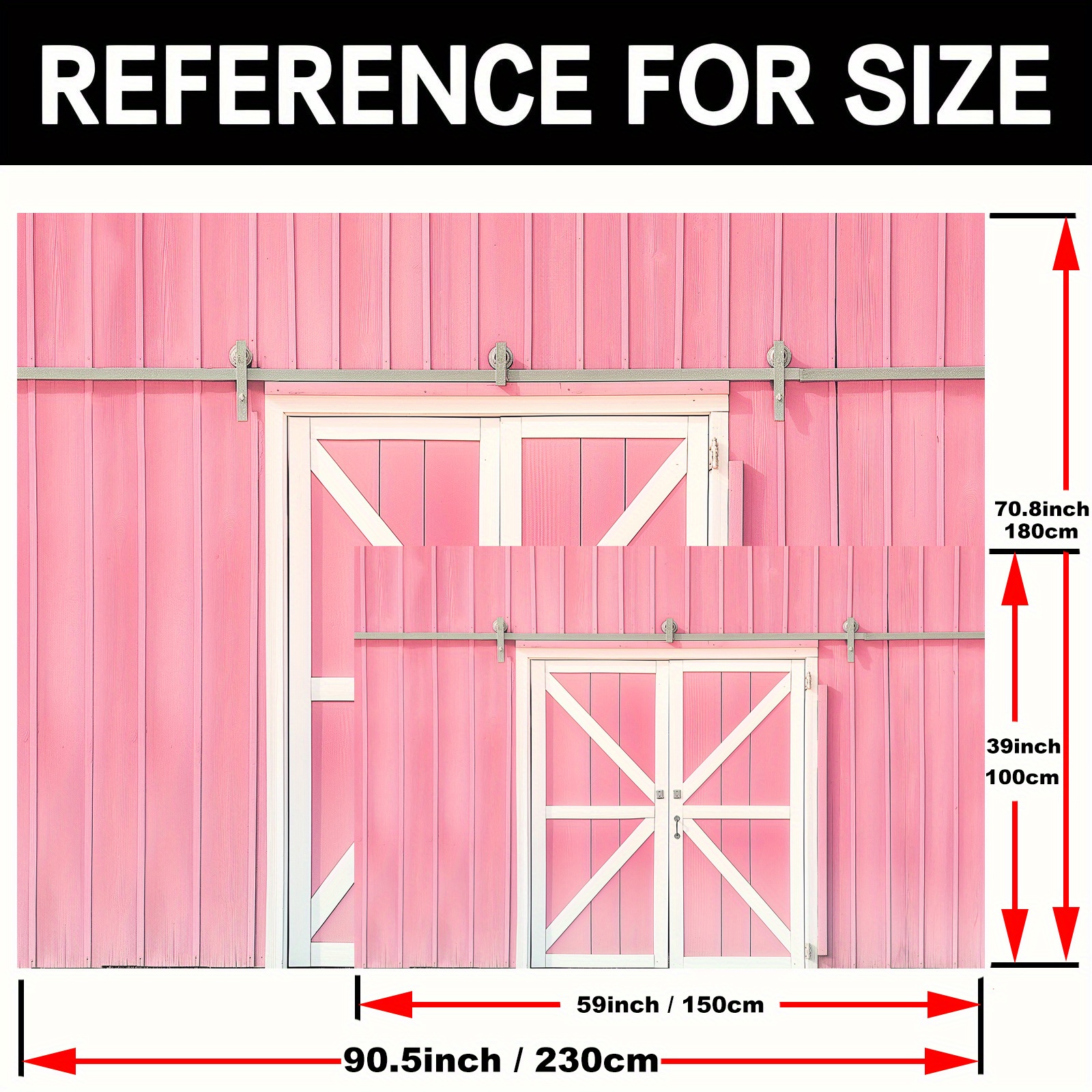 1 piece, rustic pink barn wood - Wedding Ceremony Supply recension och pris