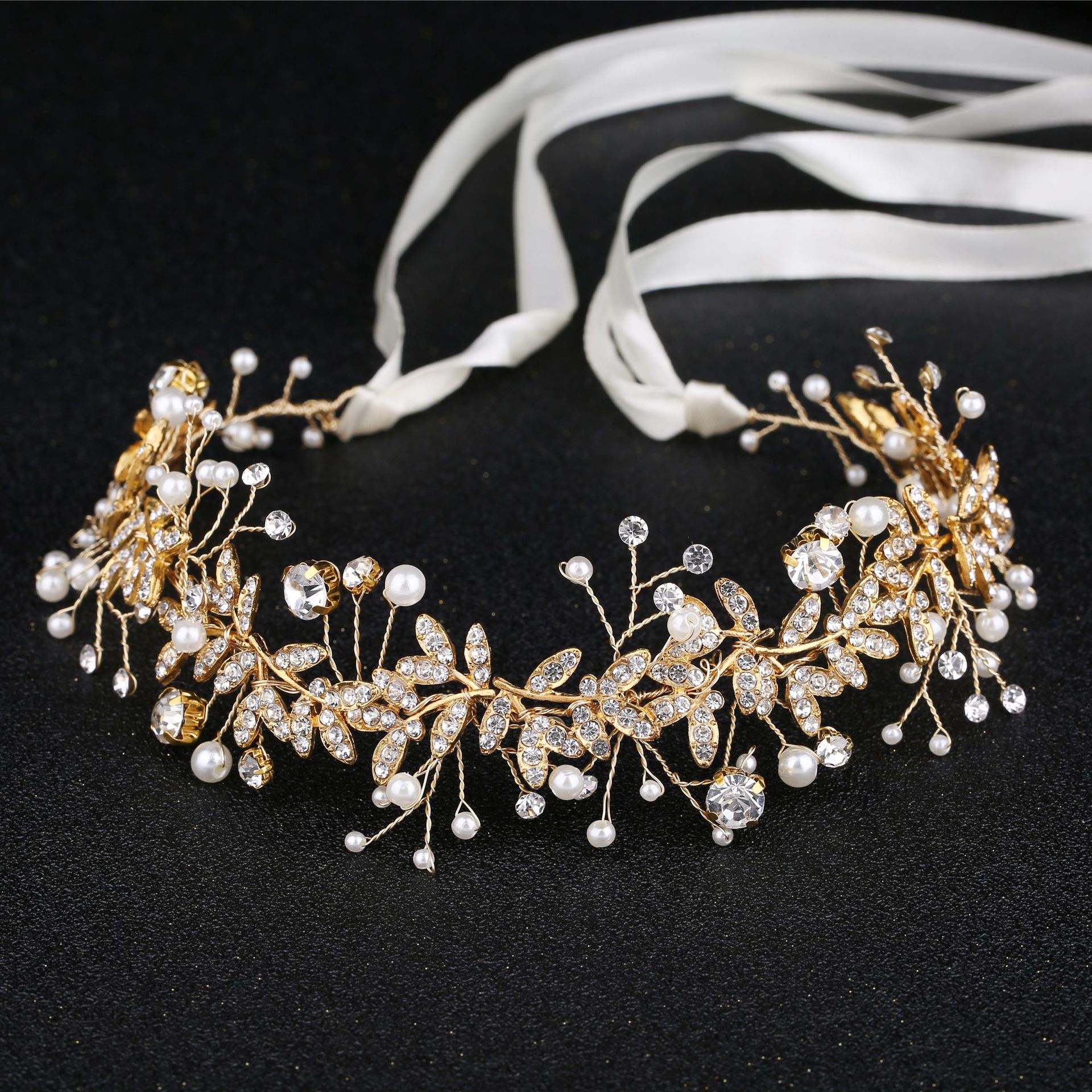 New Crystal Flower Headband Ri - Wedding Supply Store recension och pris