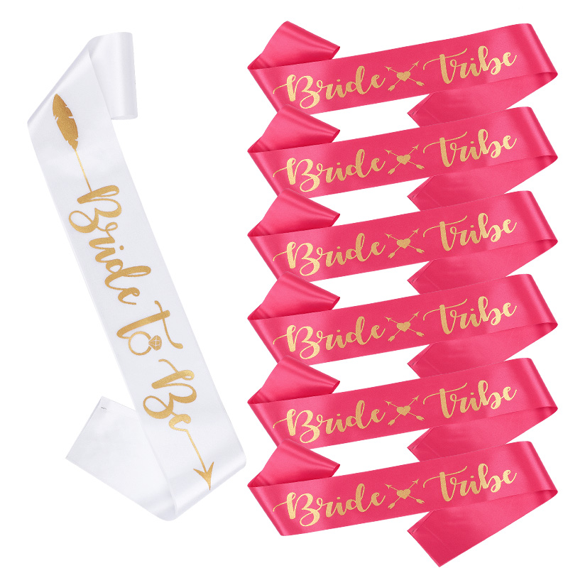 Bride Tribe Bridesmaids Sashes - Bride Tribe Sash recension och pris