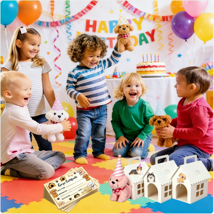 8-24Set Teddy Dogs DIY Adopt A - Wedding Yes recension och pris