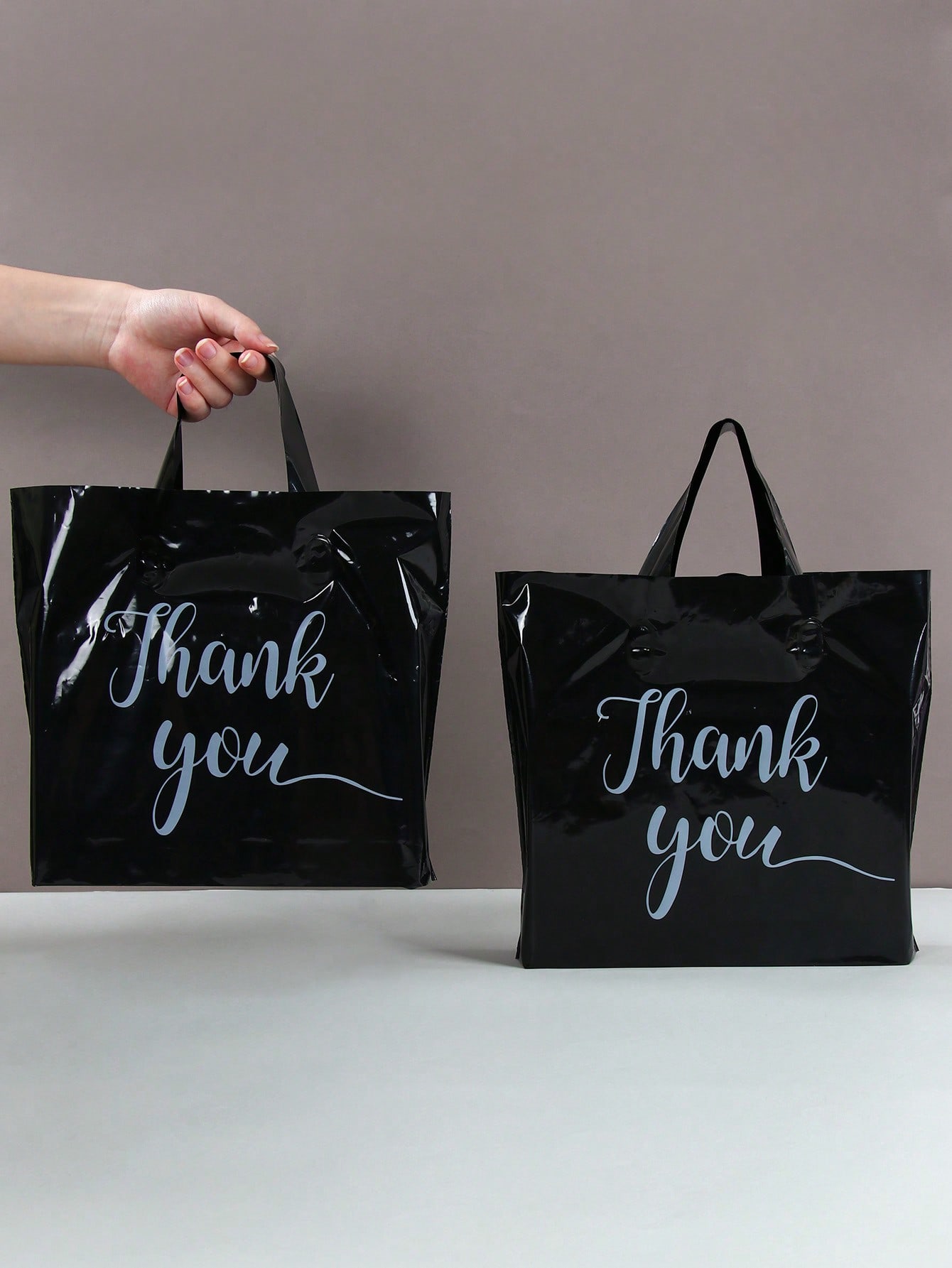 25/50pcs Black Gift Bags, Thic - Wedding Decor Supply Store recension och pris