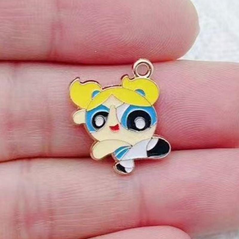 10pcs Alloy Oil-Dripping Carto - Wedding Yes recension och pris