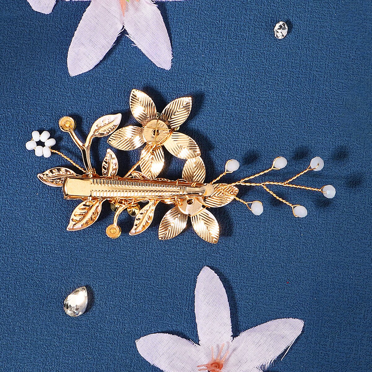 Handmade Pearl Flower Hair Cli - Wedding Supply Store recension och pris