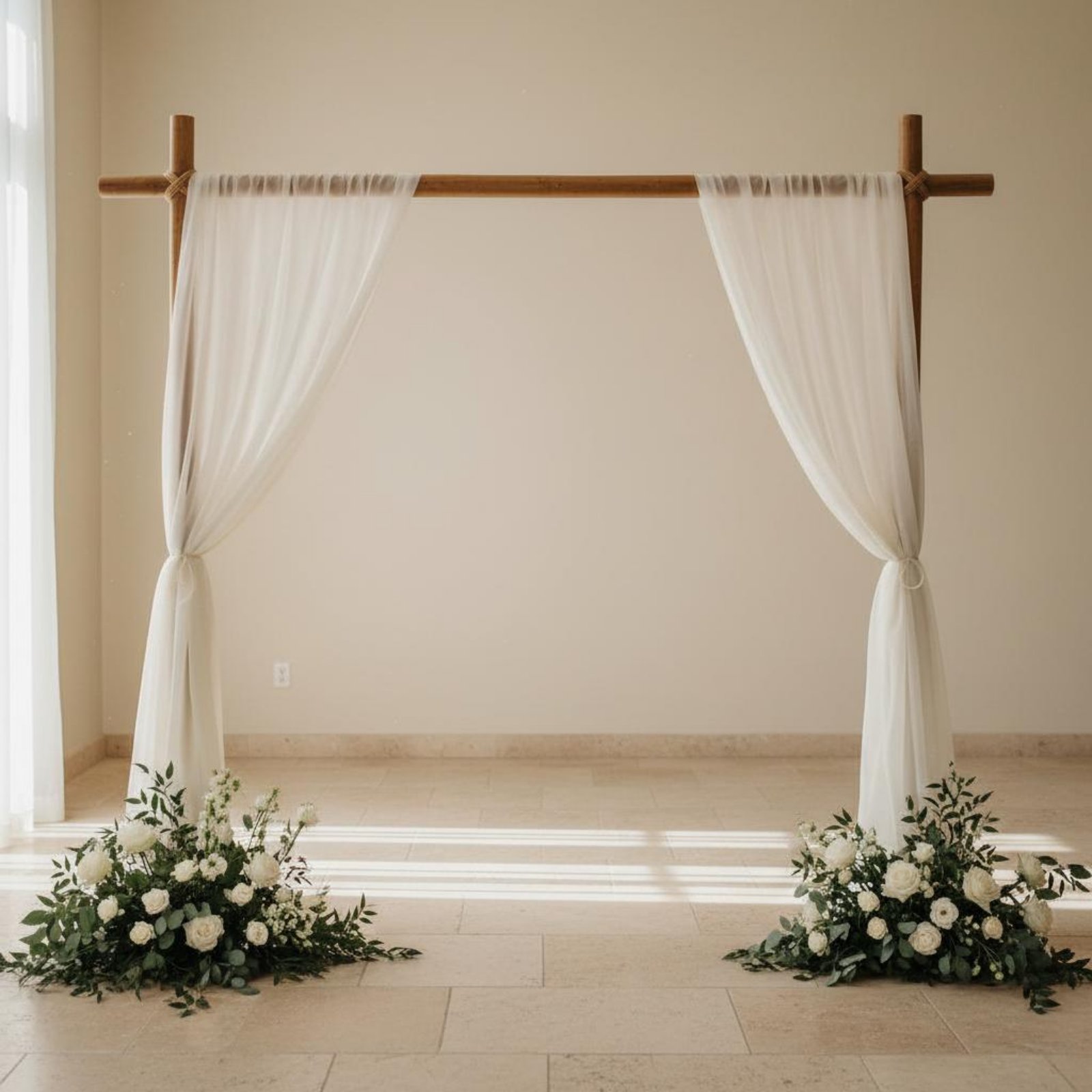 Wooden Wedding Arch Indoor & O - Wedding Ceremony Supply recension och pris