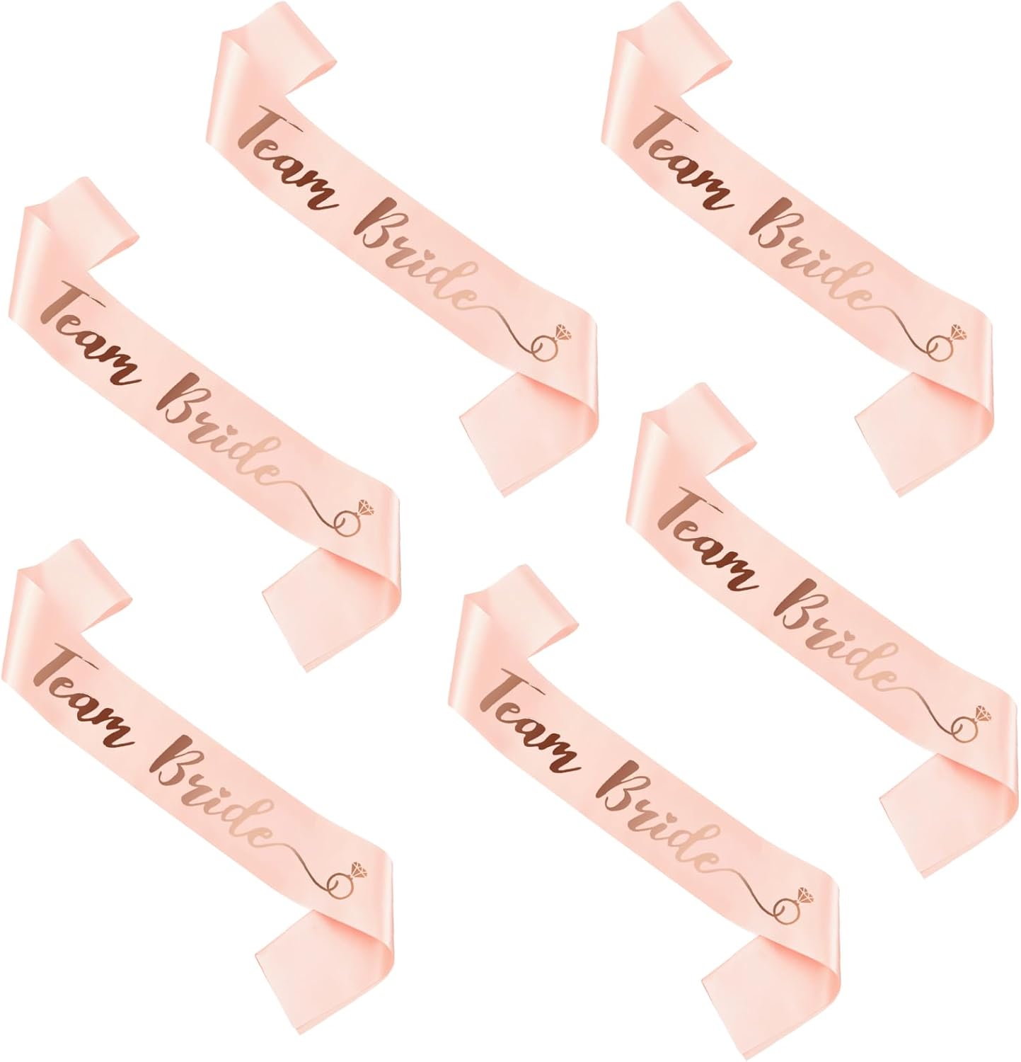 Team Bride Sash, 6 Team Bride  - Bride Tribe Sash recension och pris