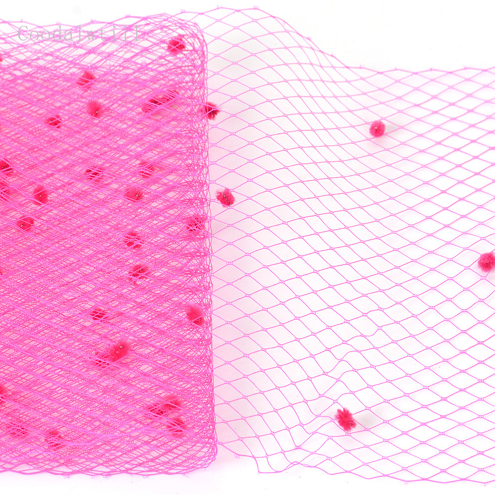 2Meters Dot Birdcage Veil Fabr - Wedding Supply Store recension och pris