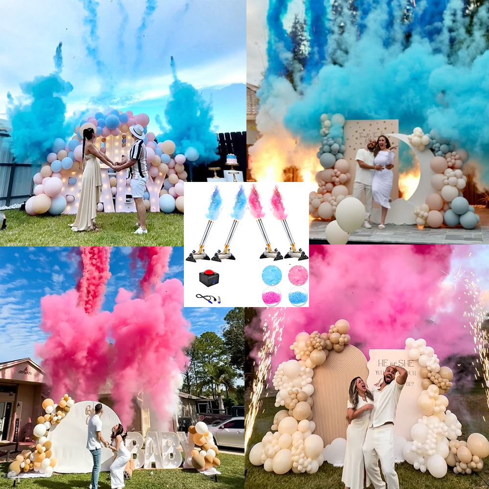 Tnt Gender Reveal Machine Kit  - Wedding Day Supply Kit recension och pris