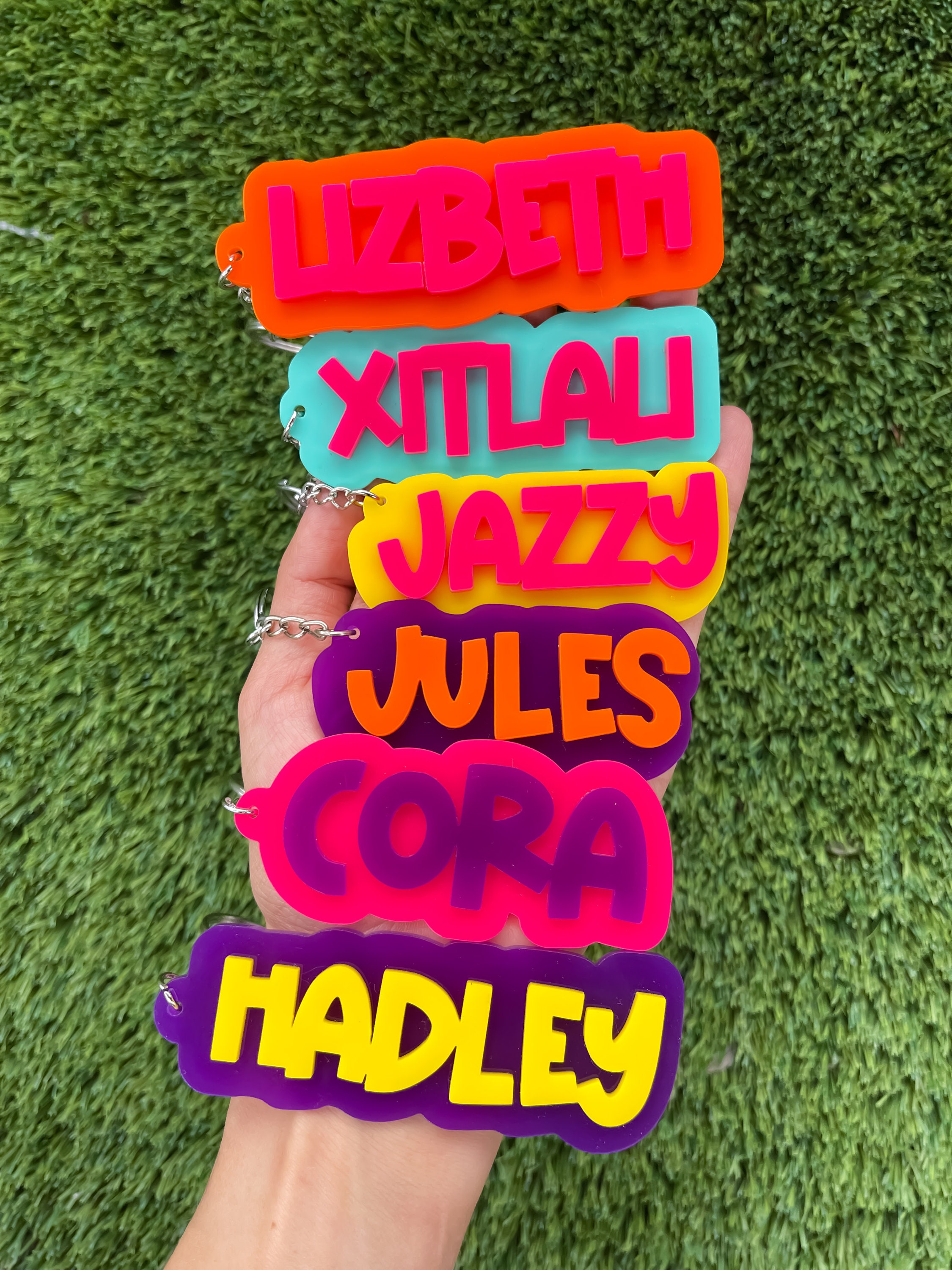 Customized Keyring with Name o - Wedding Shop recension och pris