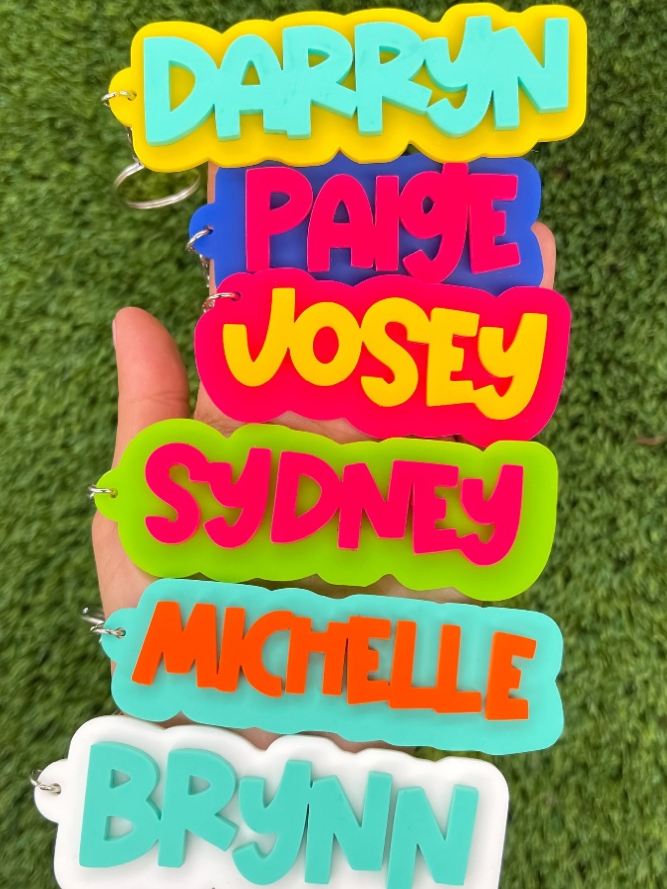 Customized Keyring with Name o - Wedding Shop recension och pris