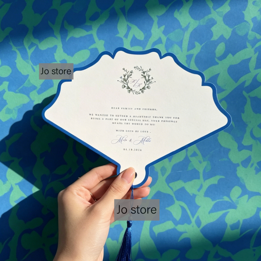 Custom Luxury Wedding Fan Pers - Wedding Ceremony Supply recension och pris