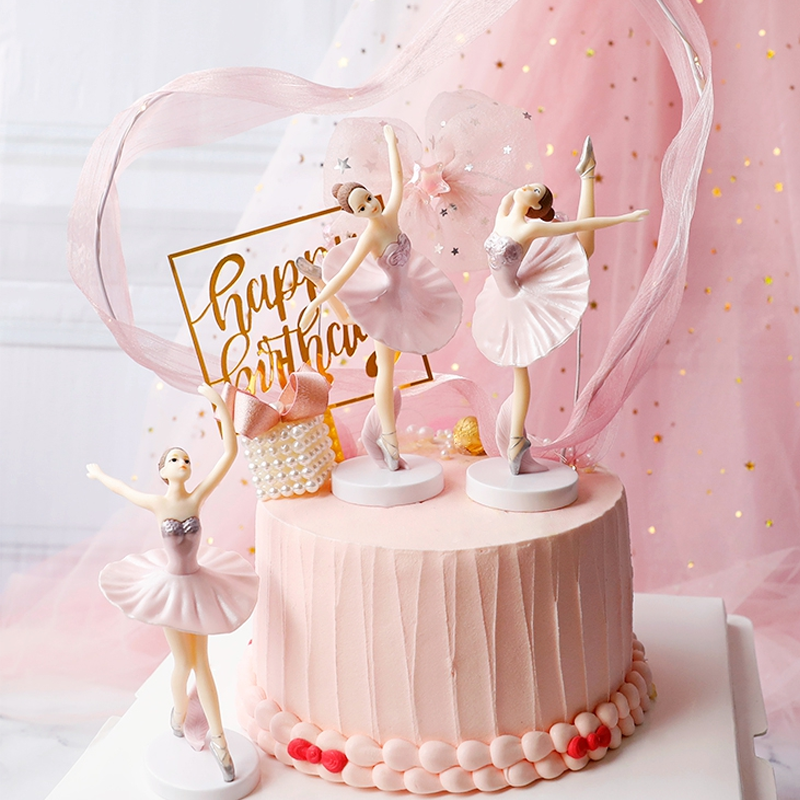 3pcs Good Quality Ballerina Fi - Good Supply Wedding Cake recension och pris