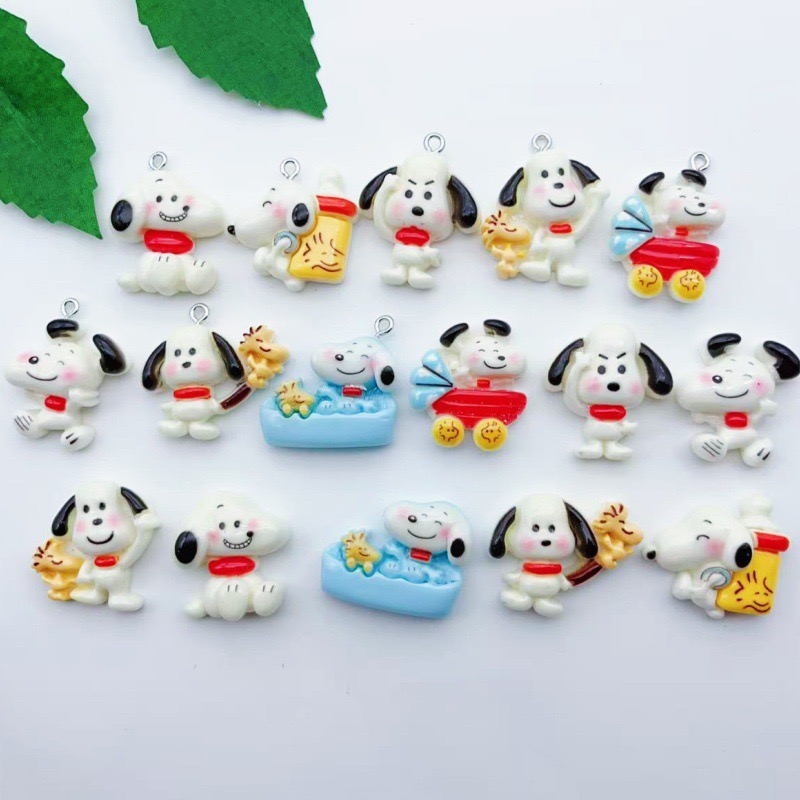 12pcs resin cartoon dog pendan - Wedding Yes recension och pris