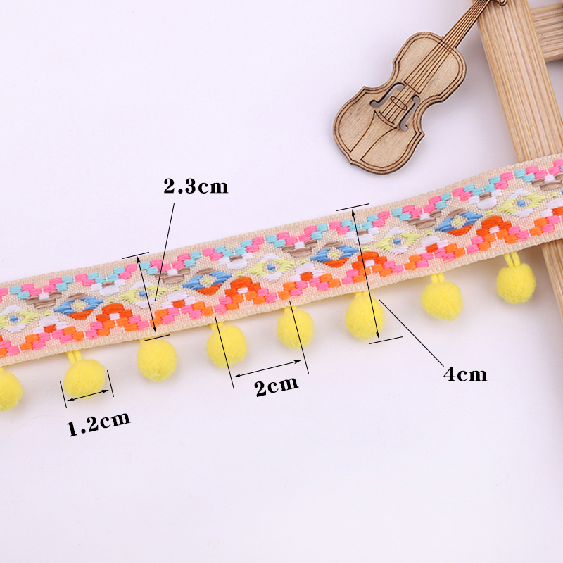 Polyester Fabric Pom Pom Tasse - Wedding Supply Wholesale recension och pris