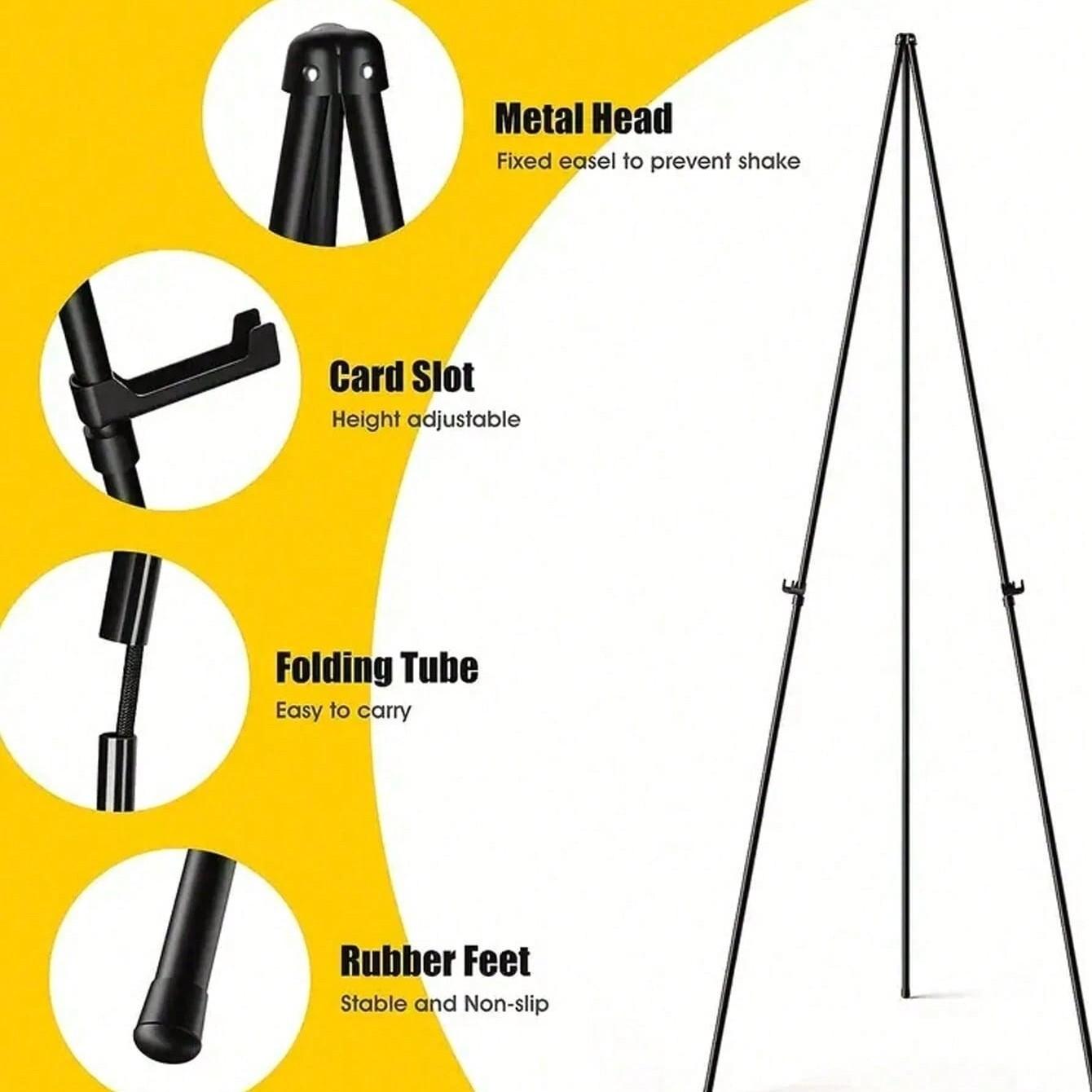 66inch Foldable Portable Displ - Wedding Ceremony Supply recension och pris