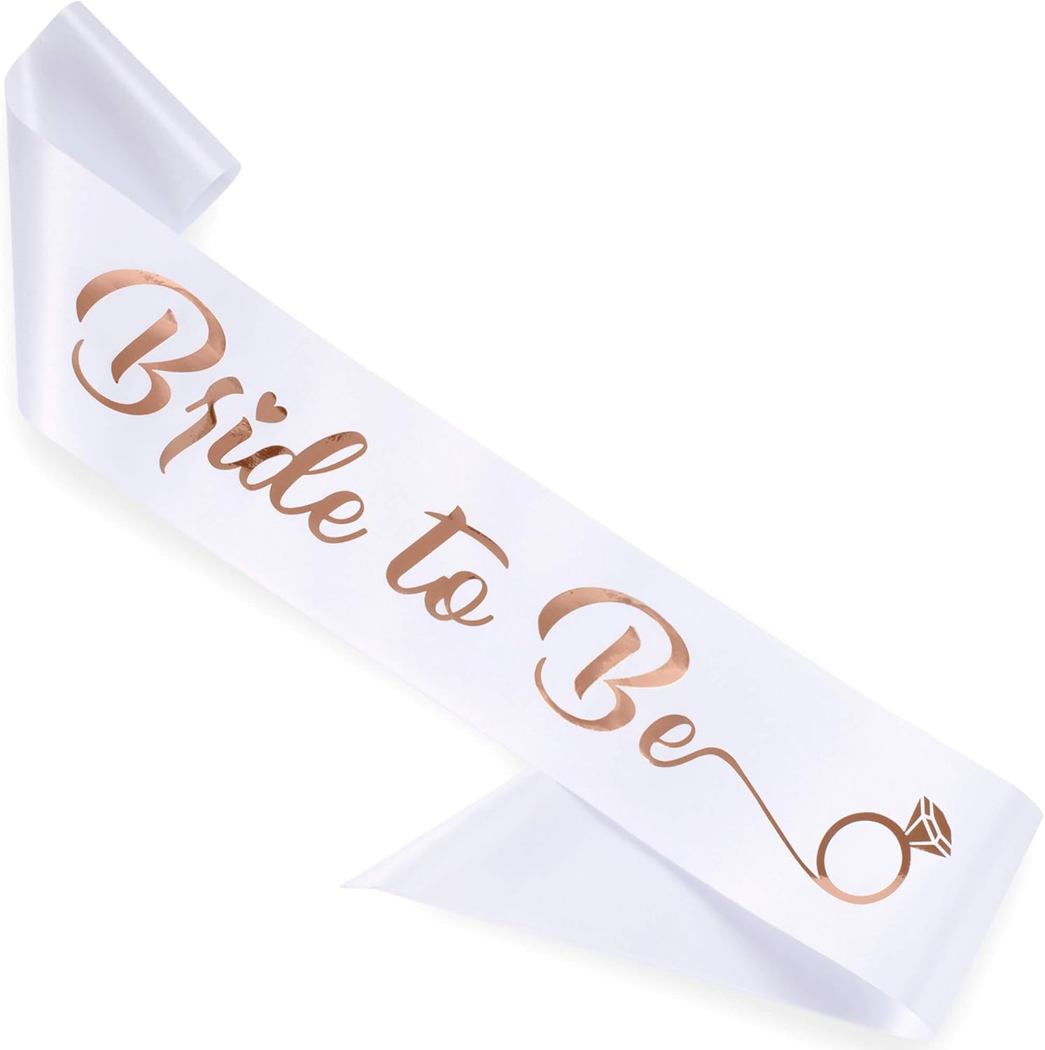 6/7Pcs Rose Gold Bride To Be T - Bride Tribe Sash recension och pris