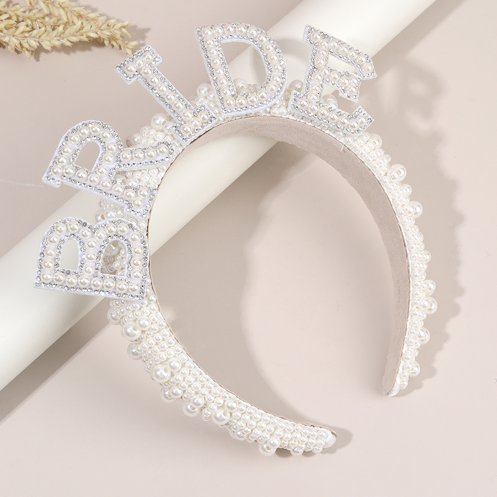Pearl Headband Diadem Luxury B - Wedding Supply Store recension och pris