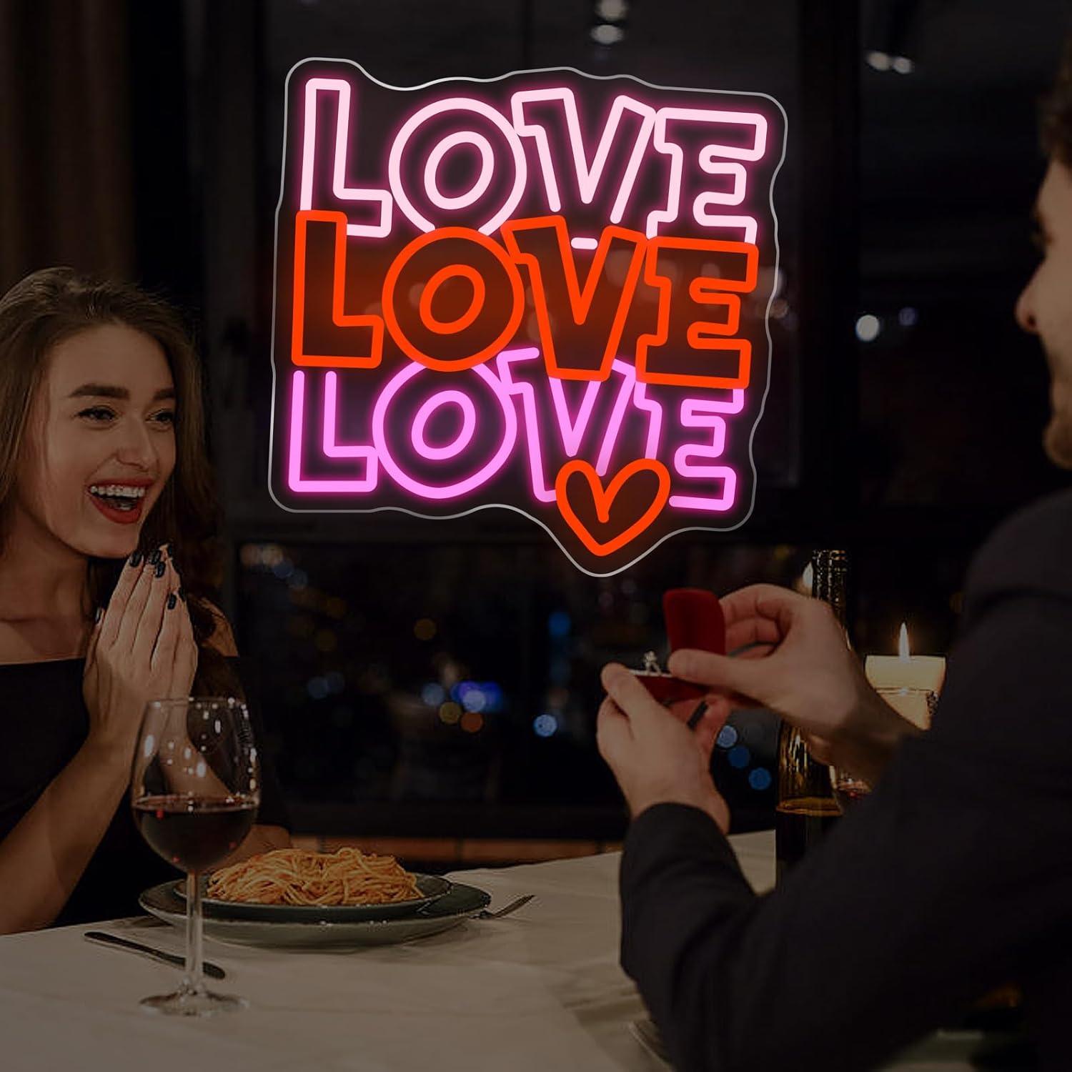 Love Neon Sign USB Dimmable LE - Wedding Shop recension och pris