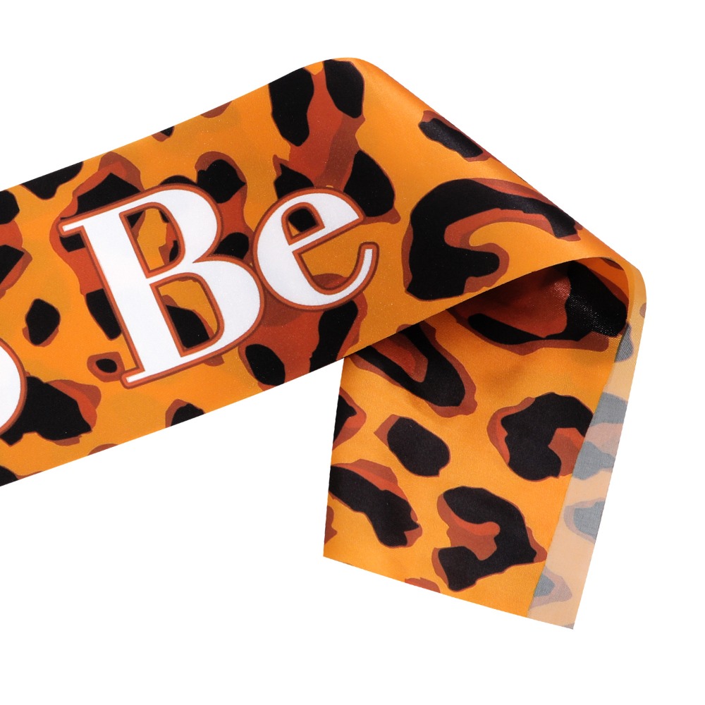 1 Piece Bride To Be Sash Leopa - Bride Tribe Sash recension och pris