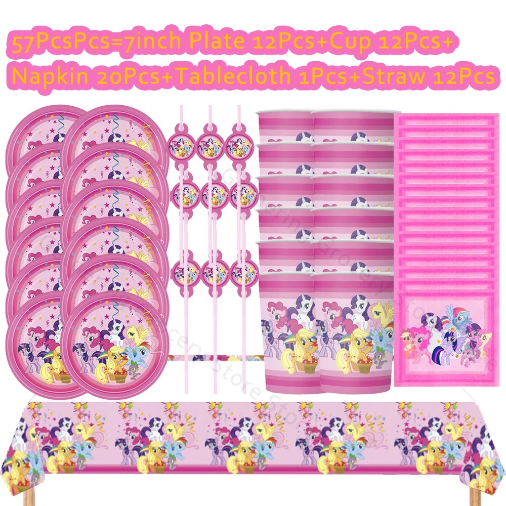 Pink Pony Princess Theme Happy - Good Supply Wedding Cake recension och pris