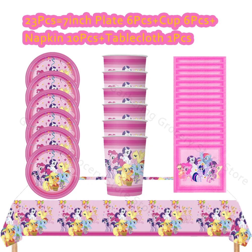 Pink Pony Princess Theme Happy - Good Supply Wedding Cake recension och pris
