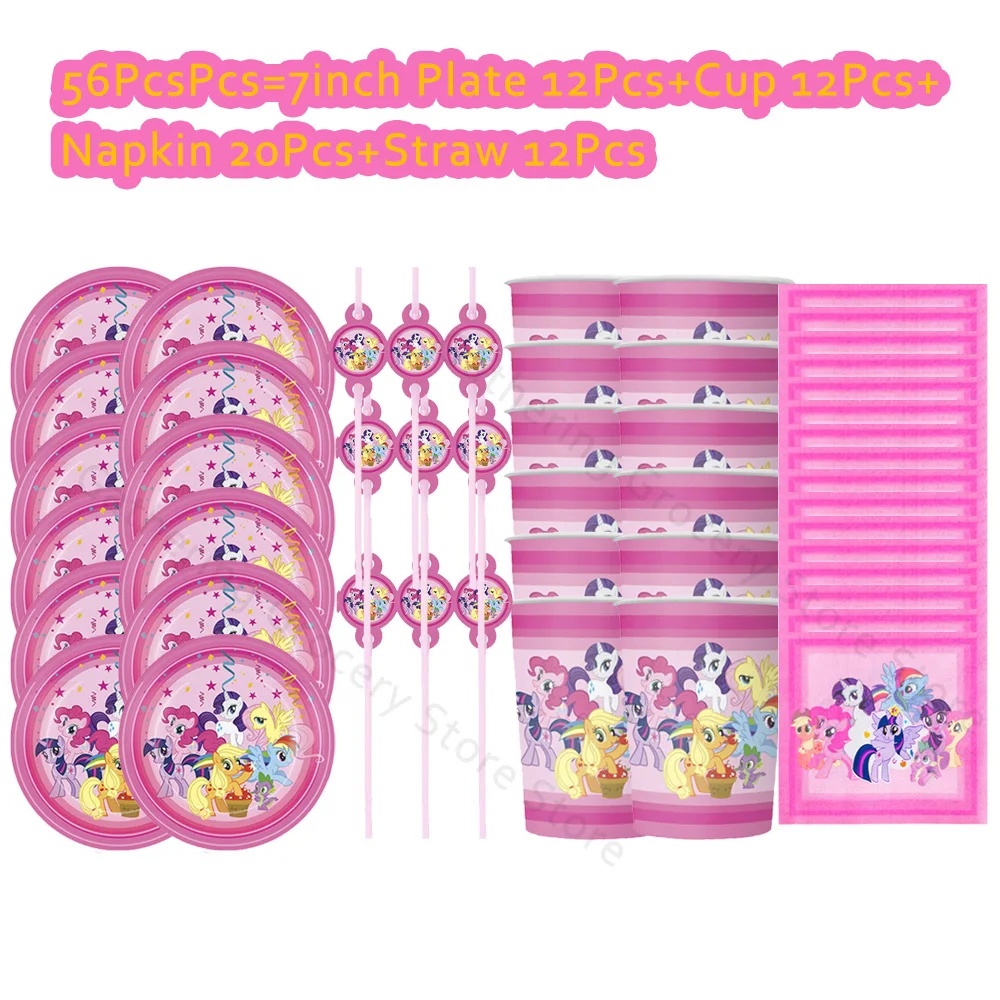 Pink Pony Princess Theme Happy - Good Supply Wedding Cake recension och pris