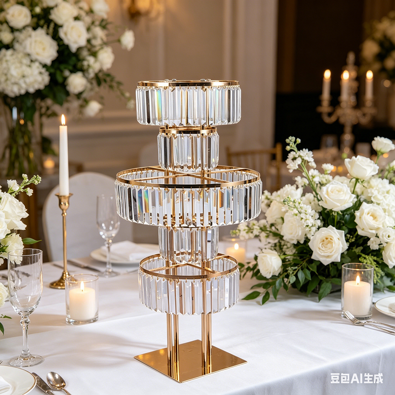 4 PCS Flower Rack Crystal Road - Wedding Decor Supply Store recension och pris