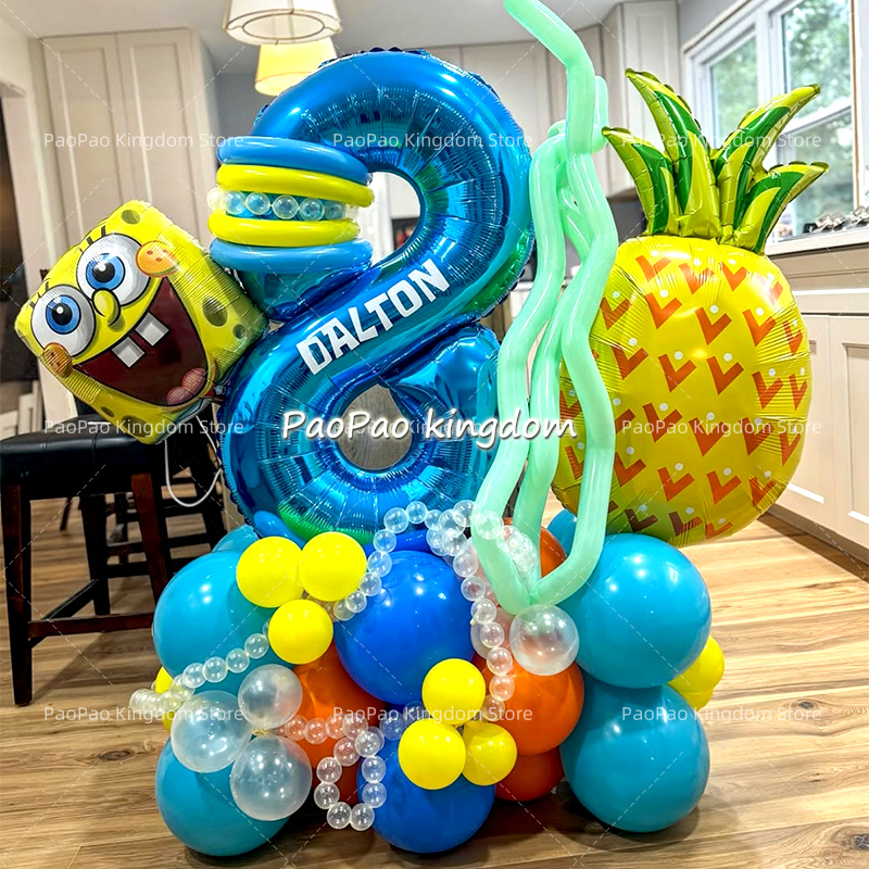 Cartoon SpongeBob Party Balloo - Wedding Day Supply Kit recension och pris