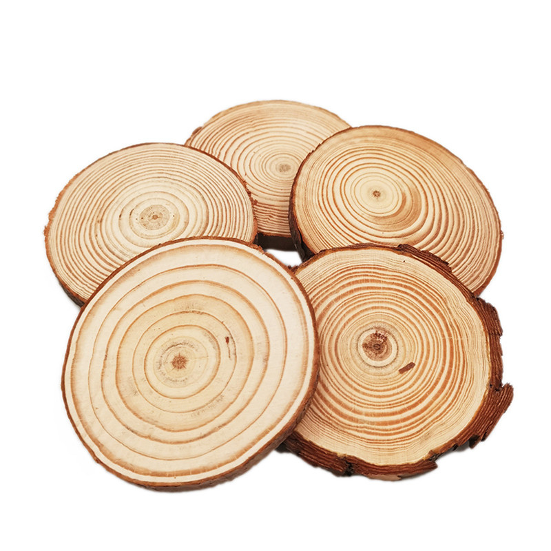 5pcs 8-10cm Unfinished Natural - Wedding Ceremony Supply recension och pris
