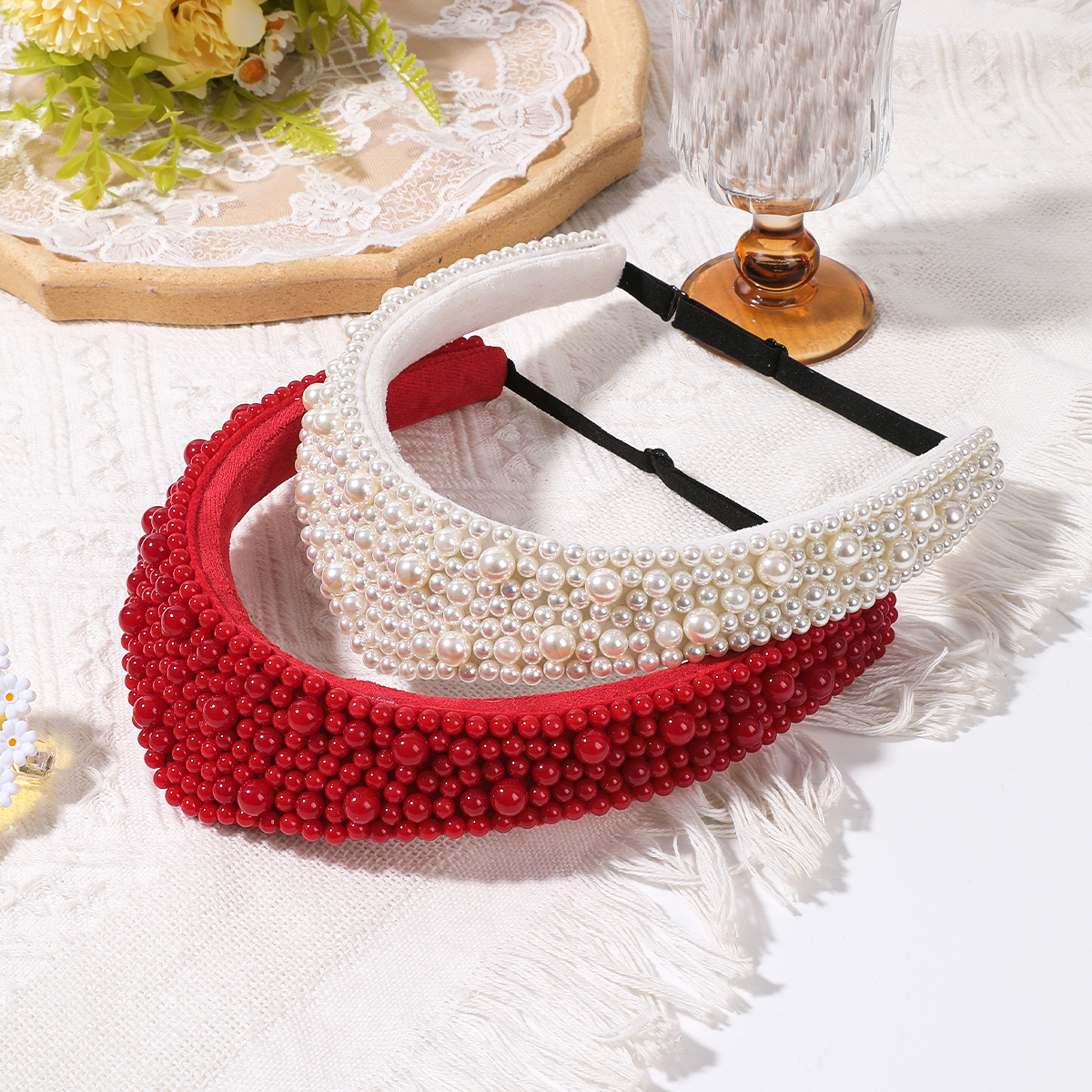 1pc Pearl Crown Headband For W - Wedding Supply Store recension och pris