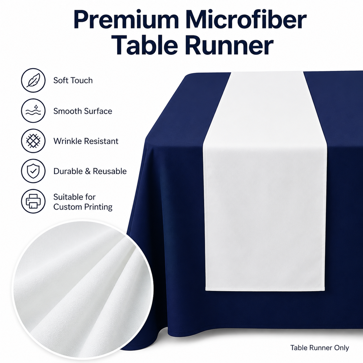 Custom Table Runner  for Outdo - Wedding Supply Vendor recension och pris