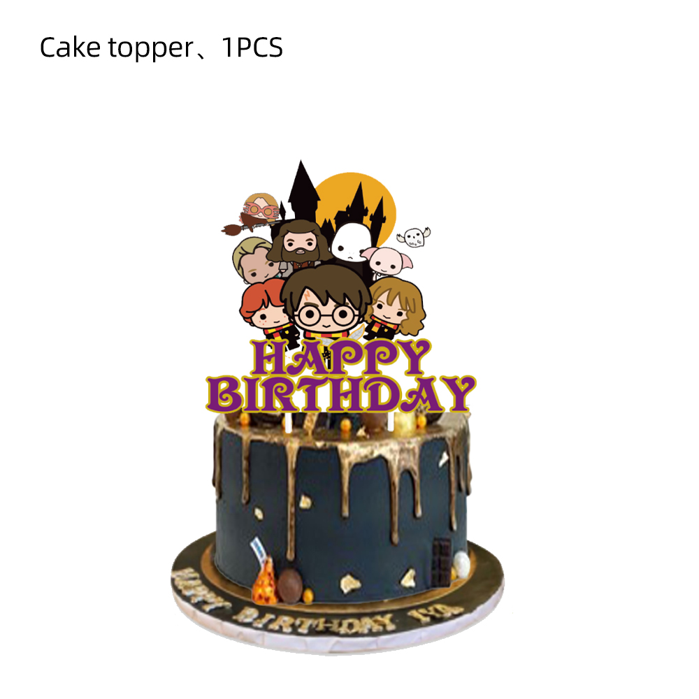 Harry Potter Cake Topper Party - Good Supply Wedding Cake recension och pris